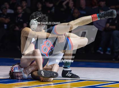 Thumbnail 2 in CIF Boys State Wrestling Championships (Finals) photogallery.