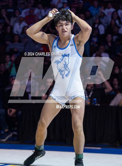 Thumbnail 1 in CIF Boys State Wrestling Championships (Finals) photogallery.