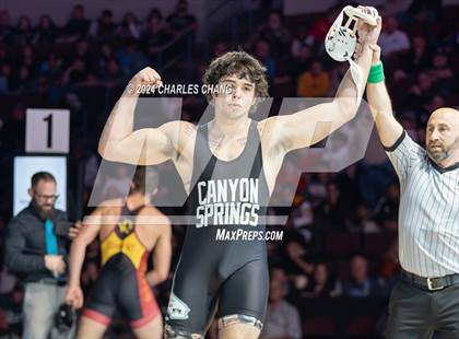 Thumbnail 2 in CIF Boys State Wrestling Championships (Finals) photogallery.