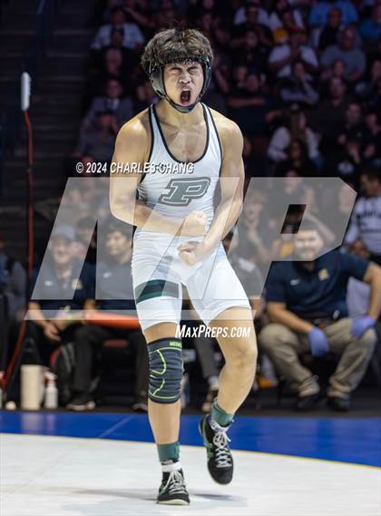 Thumbnail 2 in CIF Boys State Wrestling Championships (Finals) photogallery.