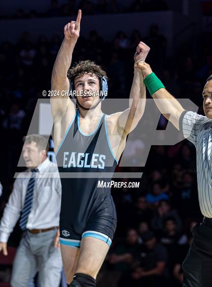 Thumbnail 3 in CIF Boys State Wrestling Championships (Finals) photogallery.