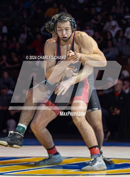 Thumbnail 3 in CIF Boys State Wrestling Championships (Finals) photogallery.