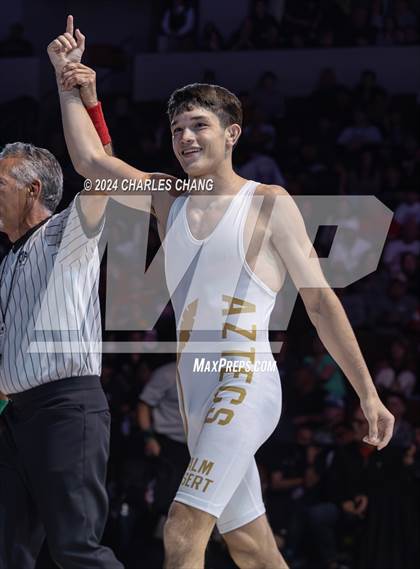 Thumbnail 2 in CIF Boys State Wrestling Championships (Finals) photogallery.