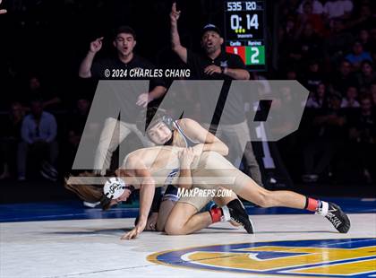 Thumbnail 3 in CIF Boys State Wrestling Championships (Finals) photogallery.