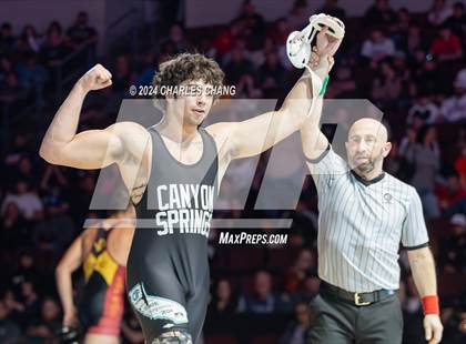Thumbnail 3 in CIF Boys State Wrestling Championships (Finals) photogallery.