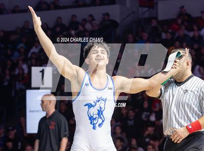 Thumbnail 1 in CIF Boys State Wrestling Championships (Finals) photogallery.