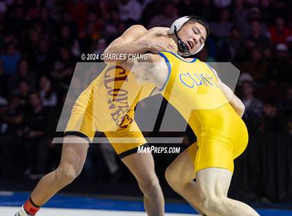 Thumbnail 2 in CIF Boys State Wrestling Championships (Finals) photogallery.