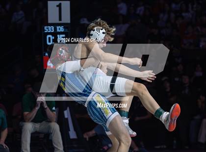 Thumbnail 3 in CIF Boys State Wrestling Championships (Finals) photogallery.