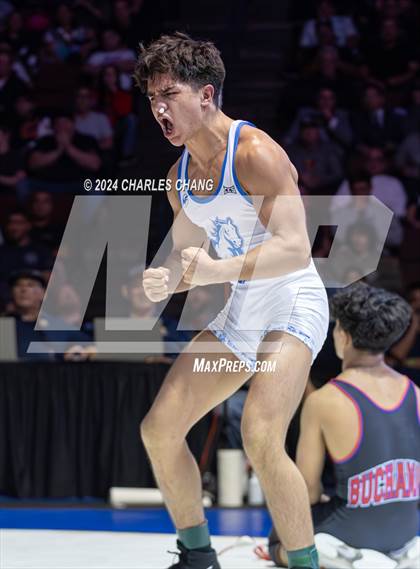 Thumbnail 1 in CIF Boys State Wrestling Championships (Finals) photogallery.