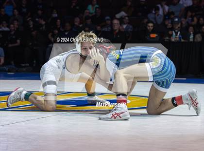 Thumbnail 3 in CIF Boys State Wrestling Championships (Finals) photogallery.