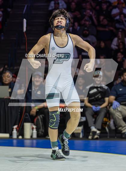 Thumbnail 3 in CIF Boys State Wrestling Championships (Finals) photogallery.