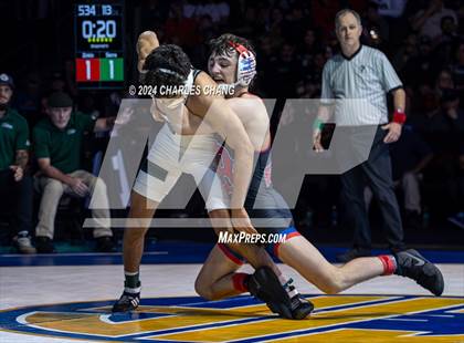 Thumbnail 1 in CIF Boys State Wrestling Championships (Finals) photogallery.