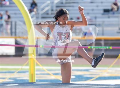 Thumbnail 1 in AIA Track & Field Championships (Girls High Jump DIV 1) photogallery.