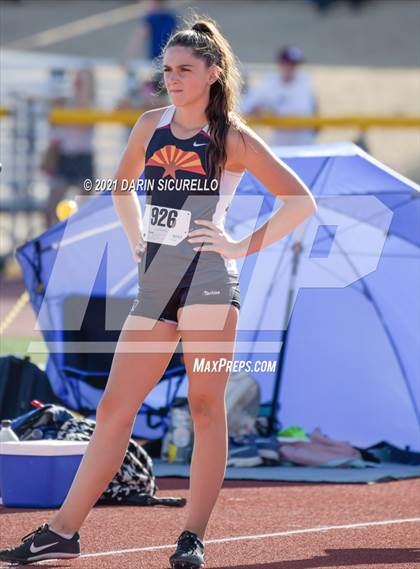 Thumbnail 1 in AIA Track & Field Championships (Girls High Jump DIV 1) photogallery.