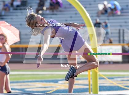 Thumbnail 1 in AIA Track & Field Championships (Girls High Jump DIV 1) photogallery.