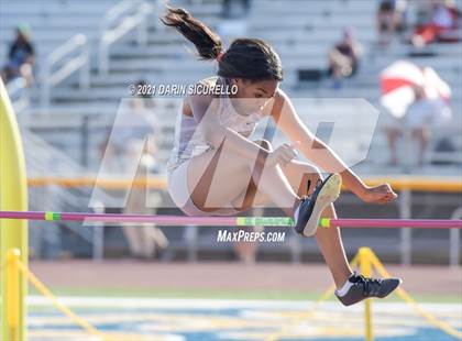 Thumbnail 2 in AIA Track & Field Championships (Girls High Jump DIV 1) photogallery.