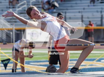 Thumbnail 2 in AIA Track & Field Championships (Girls High Jump DIV 1) photogallery.