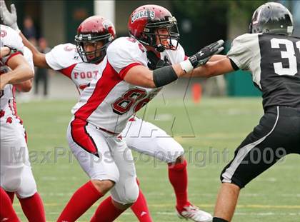Thumbnail 3 in Union vs. Foothill (CBA Football Classic) photogallery.