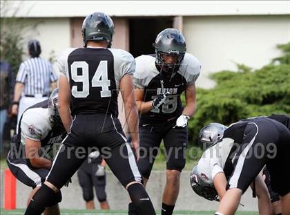 Thumbnail 1 in Union vs. Foothill (CBA Football Classic) photogallery.