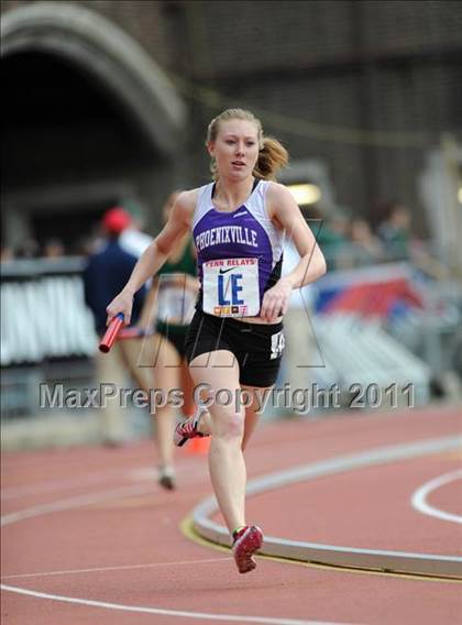 Thumbnail 3 in 117th Penn Relays (Girls 4x400m Suburban A) photogallery.