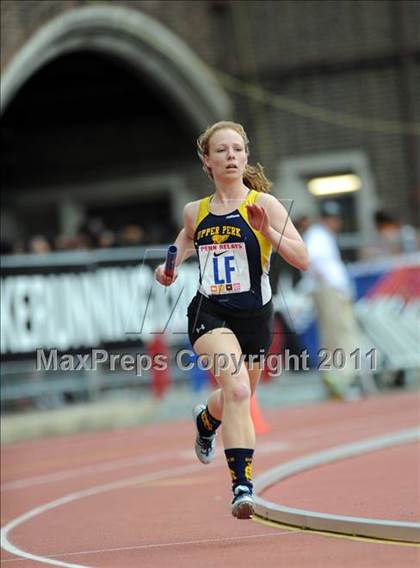 Thumbnail 3 in 117th Penn Relays (Girls 4x400m Suburban A) photogallery.