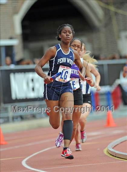 Thumbnail 3 in 117th Penn Relays (Girls 4x400m Suburban A) photogallery.