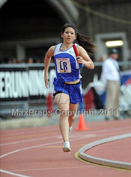 Thumbnail 2 in 117th Penn Relays (Girls 4x400m Suburban A) photogallery.