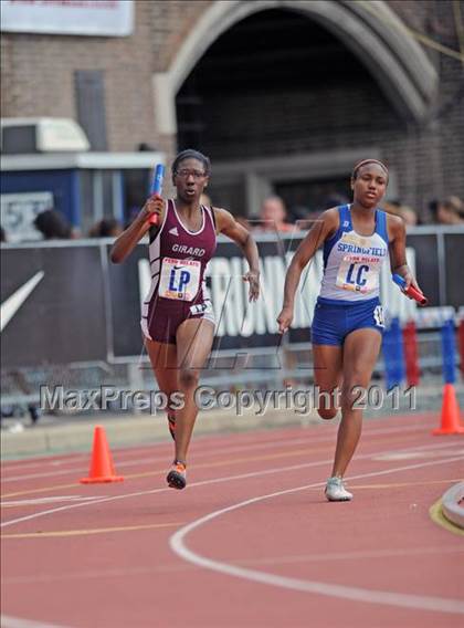 Thumbnail 3 in 117th Penn Relays (Girls 4x400m Suburban A) photogallery.