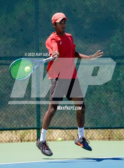 Thumbnail 1 in Oak Ridge vs Cupertino (CIF/USTA Nor Cal Round 1) photogallery.