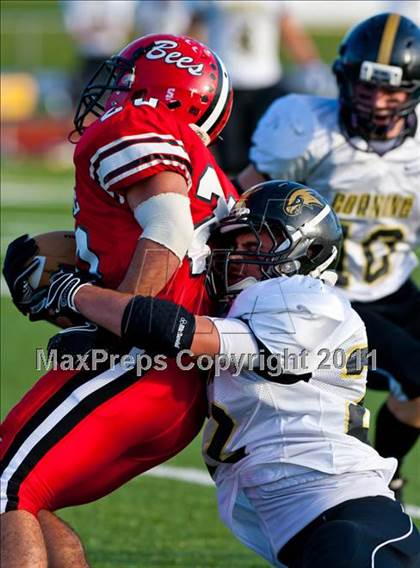 Thumbnail 2 in Corning vs. Baker (NYSPHSAA Class AA Quarterfinal) photogallery.