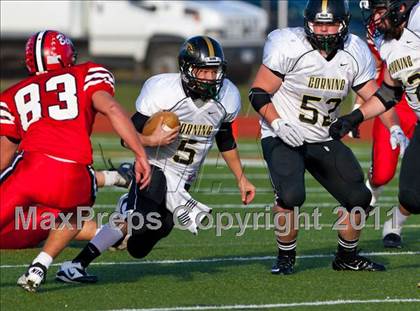 Thumbnail 2 in Corning vs. Baker (NYSPHSAA Class AA Quarterfinal) photogallery.