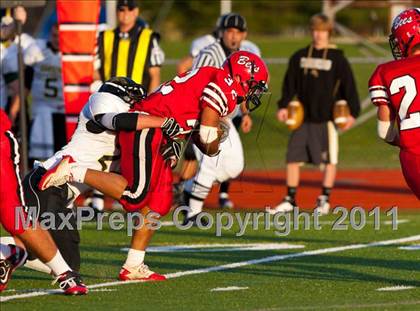 Thumbnail 2 in Corning vs. Baker (NYSPHSAA Class AA Quarterfinal) photogallery.
