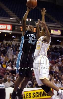 Thumbnail 2 in Canyon Springs vs. Oakland Tech (State D1 Final)#3 photogallery.