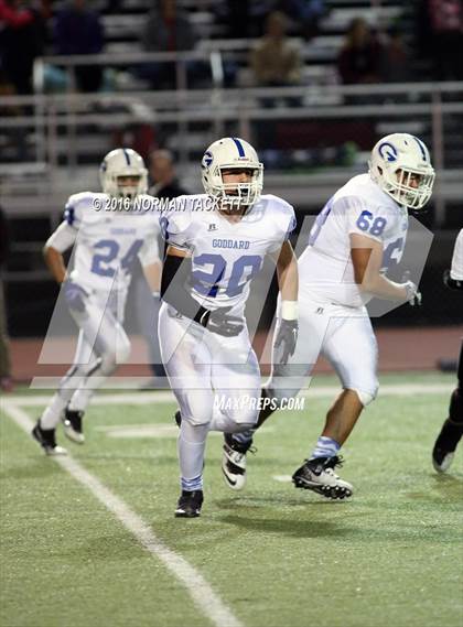 Thumbnail 2 in Goddard vs. Heights (KSHSAA 5A Playoff) photogallery.