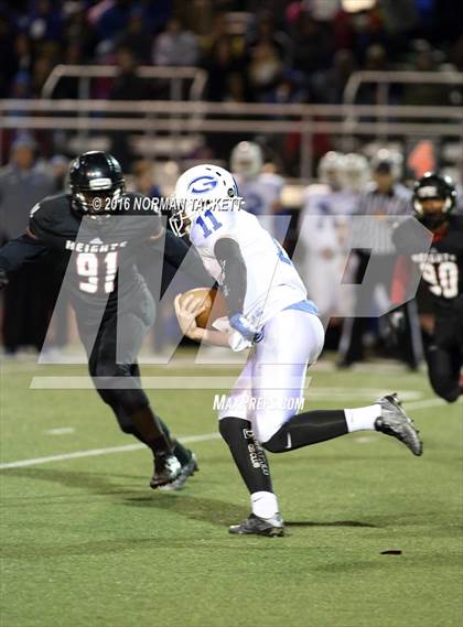 Thumbnail 3 in Goddard vs. Heights (KSHSAA 5A Playoff) photogallery.