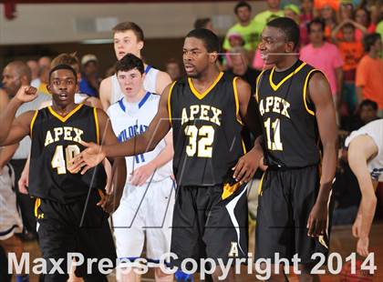 Thumbnail 2 in Apex vs. Lake Norman (NCHSAA 4A Final) photogallery.