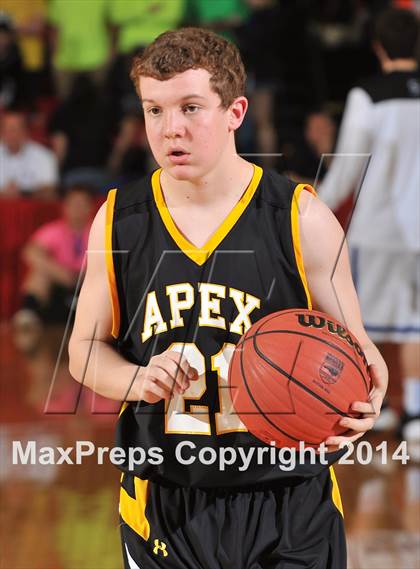 Thumbnail 2 in Apex vs. Lake Norman (NCHSAA 4A Final) photogallery.