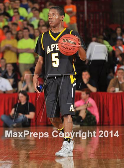 Thumbnail 2 in Apex vs. Lake Norman (NCHSAA 4A Final) photogallery.