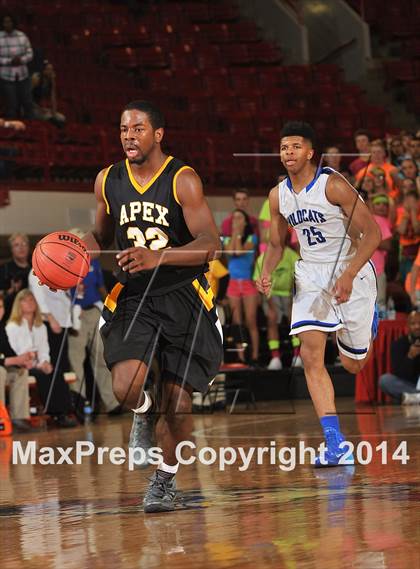 Thumbnail 1 in Apex vs. Lake Norman (NCHSAA 4A Final) photogallery.