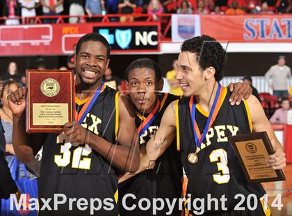 Thumbnail 3 in Apex vs. Lake Norman (NCHSAA 4A Final) photogallery.