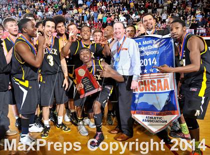 Thumbnail 3 in Apex vs. Lake Norman (NCHSAA 4A Final) photogallery.