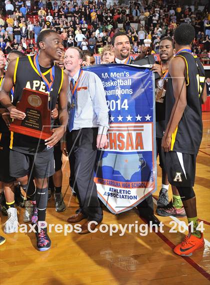 Thumbnail 1 in Apex vs. Lake Norman (NCHSAA 4A Final) photogallery.
