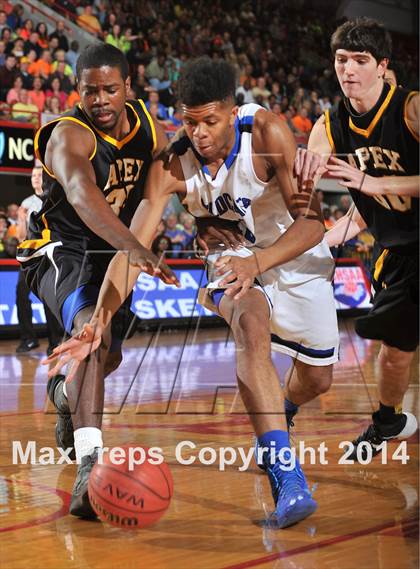 Thumbnail 3 in Apex vs. Lake Norman (NCHSAA 4A Final) photogallery.