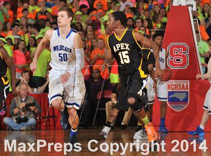 Thumbnail 3 in Apex vs. Lake Norman (NCHSAA 4A Final) photogallery.