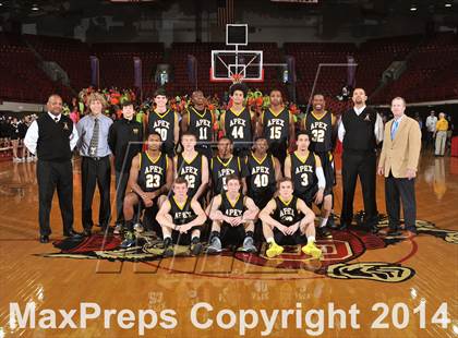 Thumbnail 3 in Apex vs. Lake Norman (NCHSAA 4A Final) photogallery.