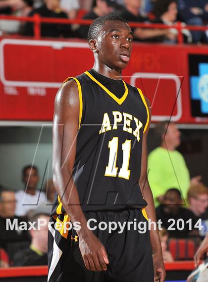 Thumbnail 2 in Apex vs. Lake Norman (NCHSAA 4A Final) photogallery.
