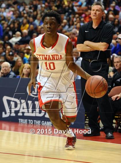 Thumbnail 2 in Bishop Montgomery vs. Etiwanda (CIF SS Open Division Final) photogallery.