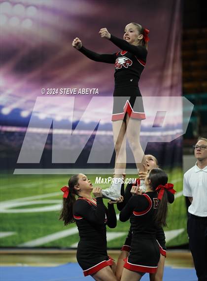 Thumbnail 3 in Eaglecrest (CHSAA 5A State Spirit Championship) photogallery.