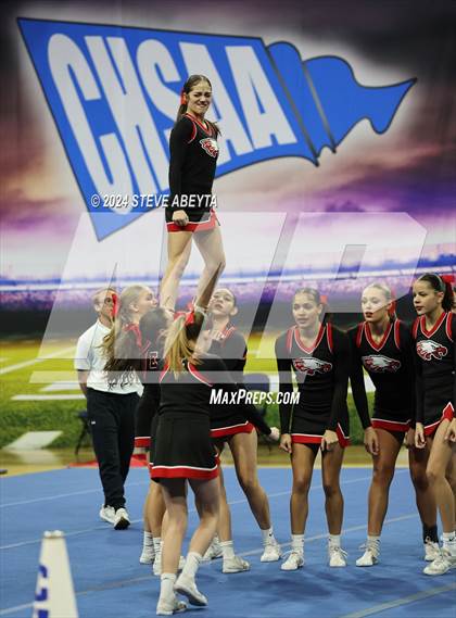 Thumbnail 2 in Eaglecrest (CHSAA 5A State Spirit Championship) photogallery.