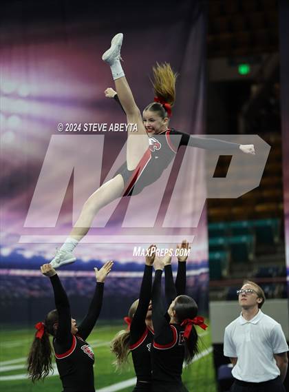 Thumbnail 1 in Eaglecrest (CHSAA 5A State Spirit Championship) photogallery.